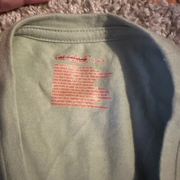 Girl's Long Sleeve 6/7 Small Mushroom Tee and Size 6 Star Ride Pink Cargo Shorts - Picture 7 of 7